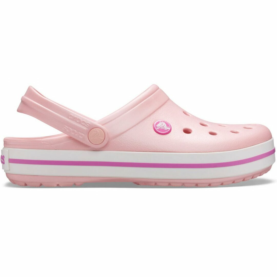 Сабо Crocband Clog Pearl Pink/Wild Orchid