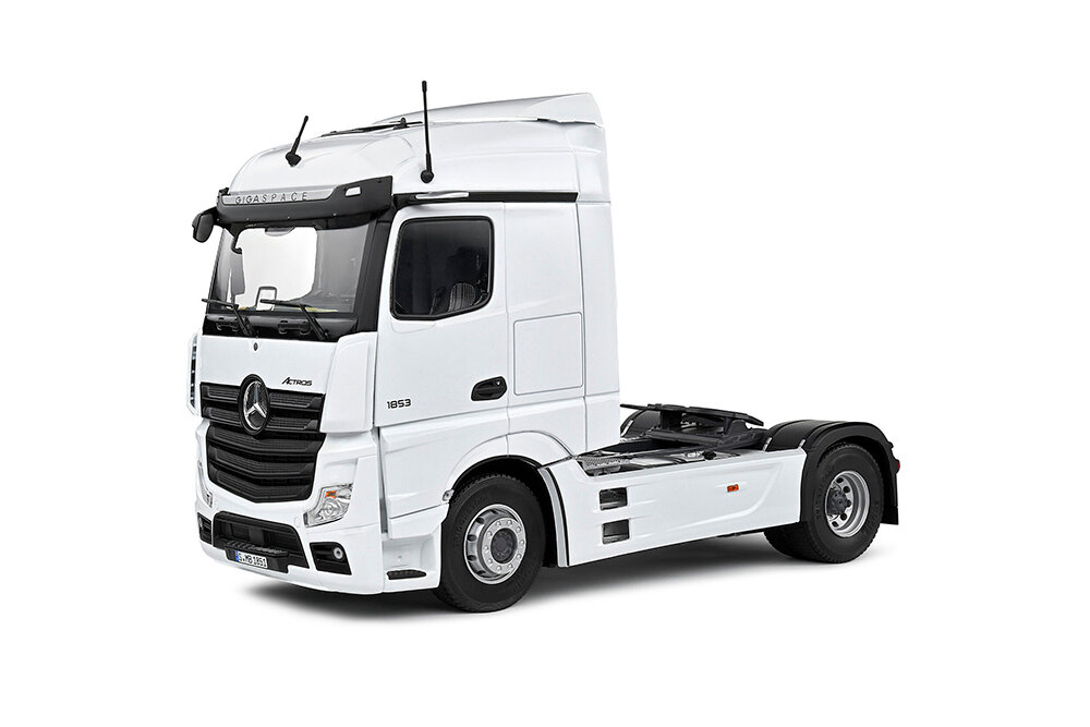 Модель коллекционная SOLIDO Mercedes-benz actros l 2023 white