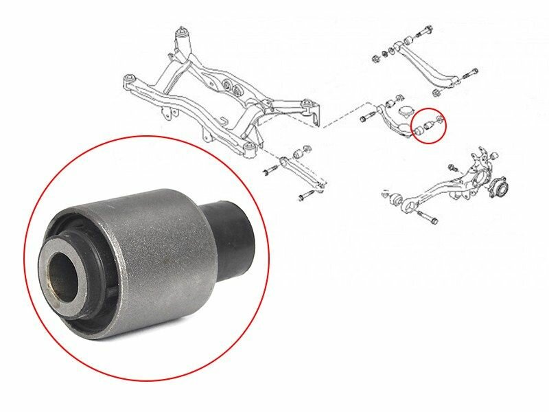 ST-20254-AE040 Сайлентблок задней поперечной тяги SUBARU LEGACY 97-09