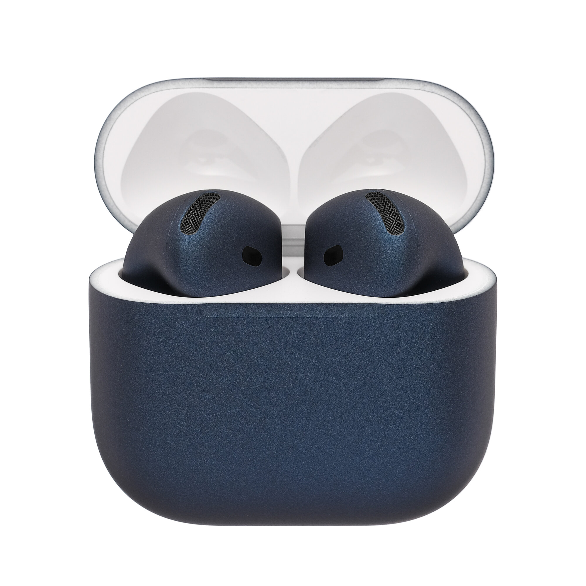 Беспроводные наушники Apple Airpods 4 с активным шумоподавлением (Темно-синий)