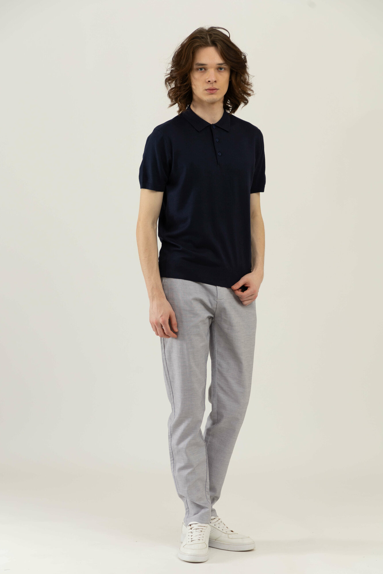 Брюки классические TERRA PRO, размер 29, grey — фото 1