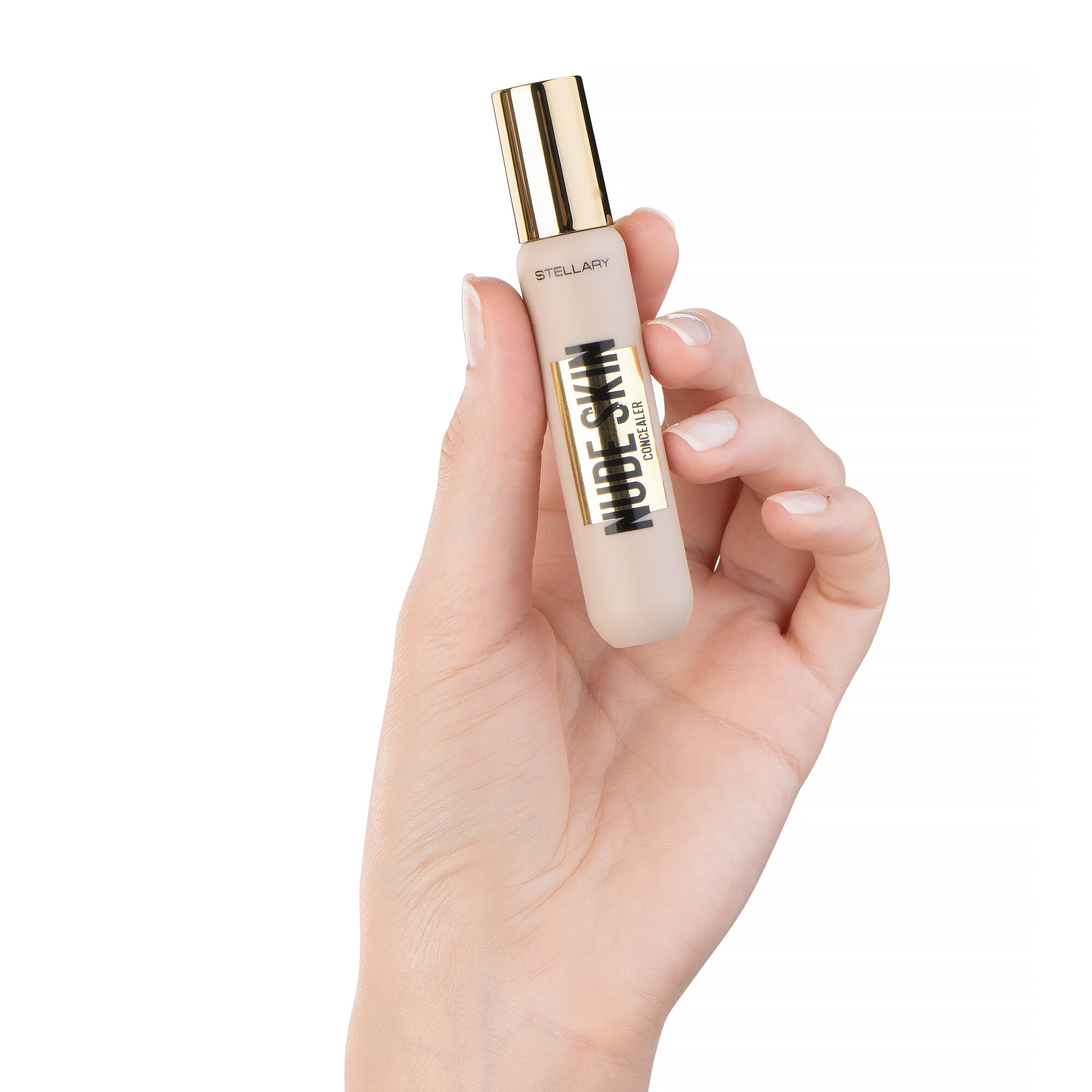 Консилер Stellary Nude Skin, кремовый, маскирует несовершенства, финиш влажный/бархатный, тон 02 — фото 1