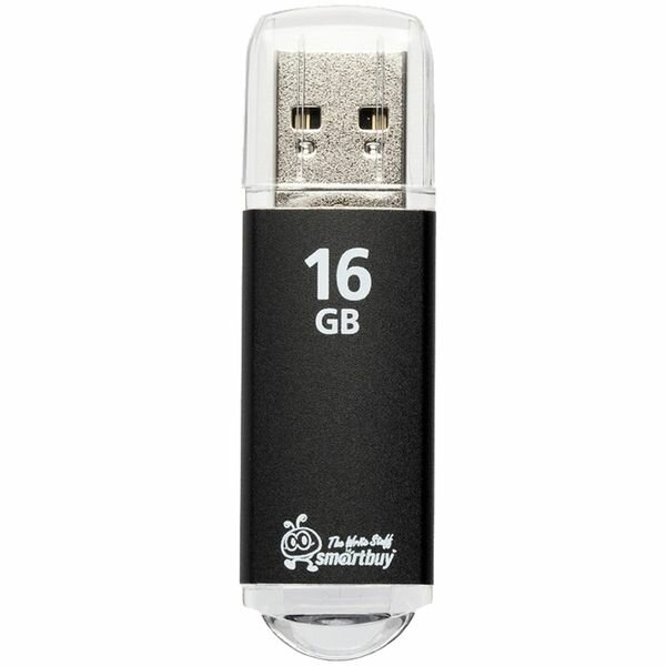 Флешка USB флеш карта (SB16GBVC-K) 16GB V-CUT BLACK