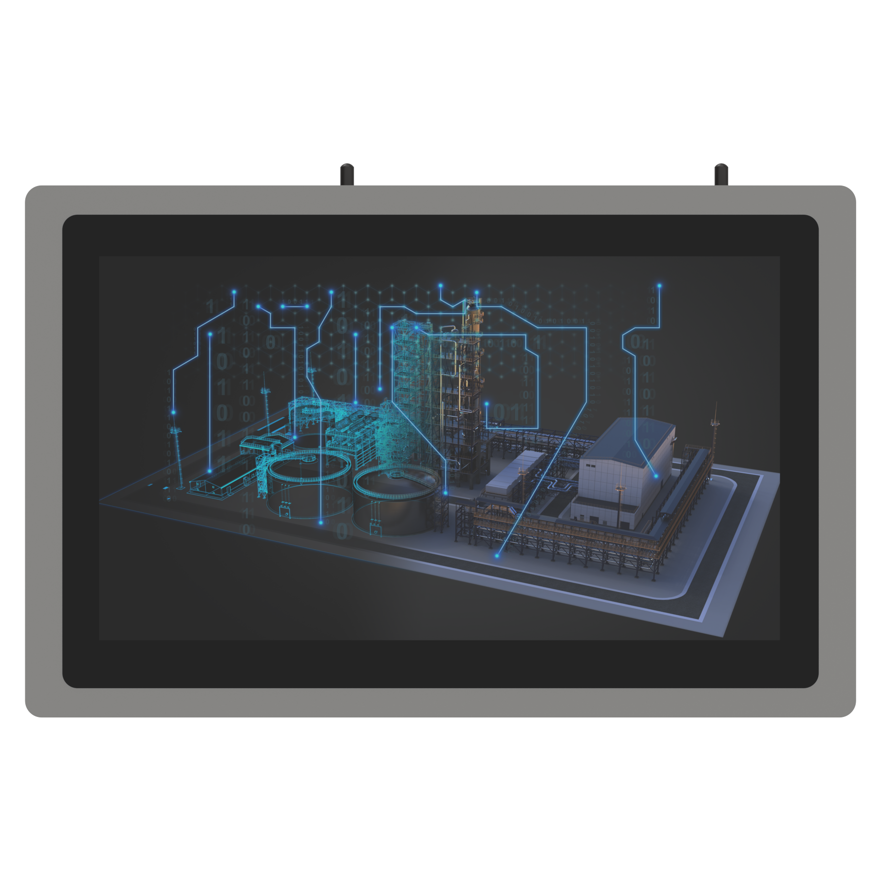 Компьютер панельный промышленный процессор Intel Core i5 8Гб RAM 256Гб ROM SSD экран 156 windows ONI IEK ICW-F-I5-2-3S-156CH-00002 (1 шт.)
