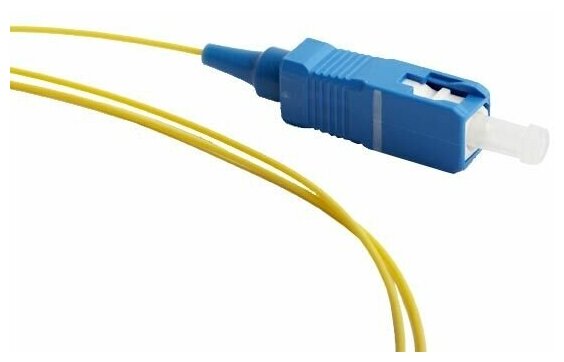 Пигтейл FPT-B9-9-SC/UR-1M-LSZH-YL SM 9/125 (OS2) SC/UPC 1м LSZH Hyperline 27875