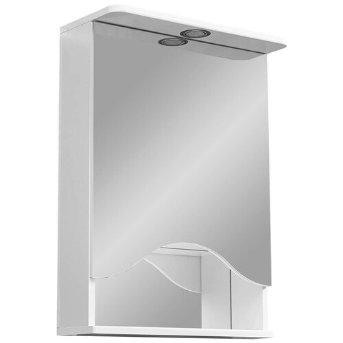 Зеркальный шкаф Stella Polar Лиана 50/С правый белый SP-00000036