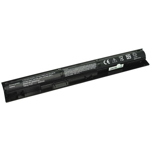 Аккумуляторная батарея для ноутбука HP ProBook 450 G3, 470 G3 (RI04) 14.8V 2600mAh OEM черная