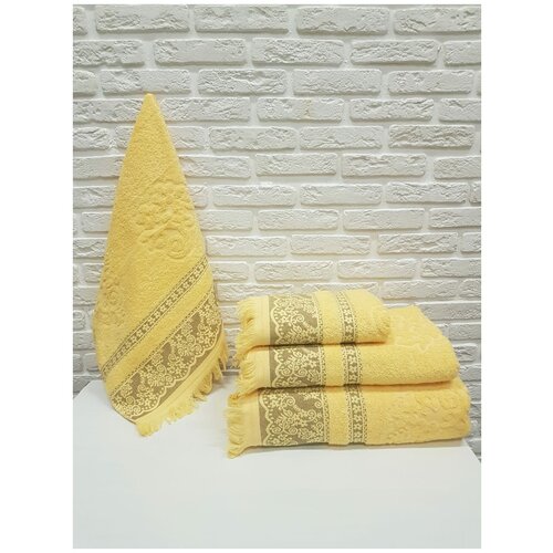 фото Nusa полотенце биатрис цвет: желтый (90х150 см) br40939