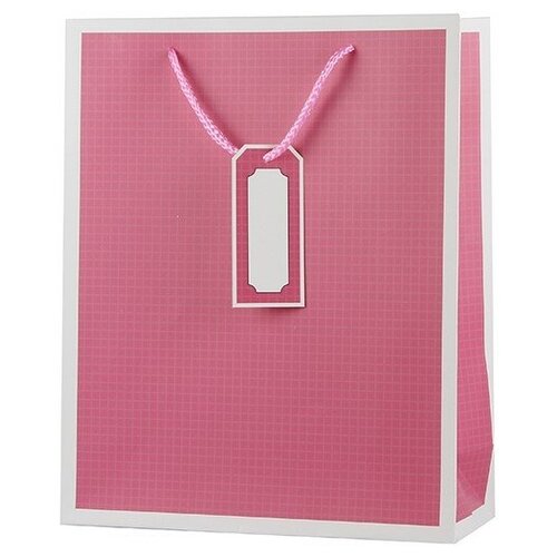 фото Пакет подарочный, нежность, ярко-розовый, 42*31*12 см, 1 шт. дон баллон