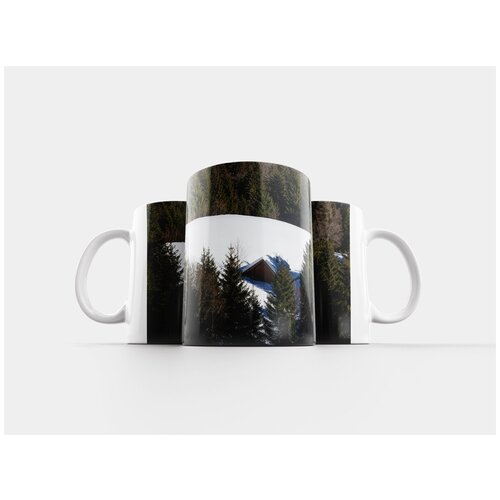 фото Кружка "зима, пейзаж, зимний" 320 мл lotsprints