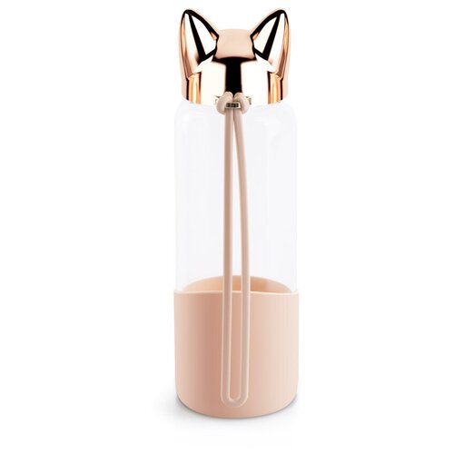 фото Бутылка для воды balvi cat 0.35л золотая 27042