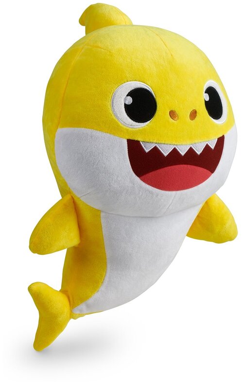 Мягкая игрушка WowWee Pinkfong Baby Shark, 30 см, желтый