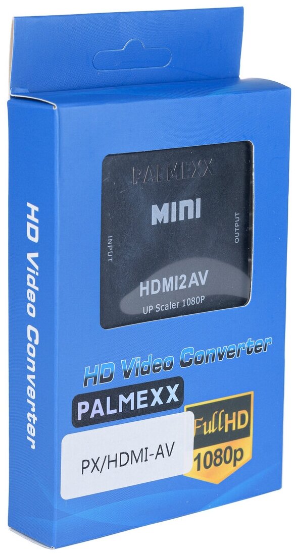 Конвертер PALMEXX HDMI - AV (RCA)