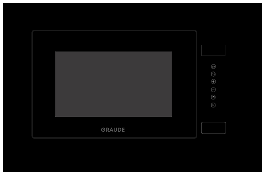 Компактная Микроволновая Печь С Грилем GRAUDE MWG 38.1 S