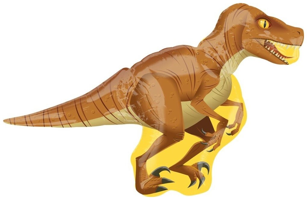 Шар (41'/104 см) Фигура Динозавр Велоцираптор 1 шт.