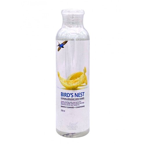 Тонер для лица с экстрактом ласточкиного гнезда Eco Branch Bird's Nest Hypoallergenic Skin Toner, 250 мл