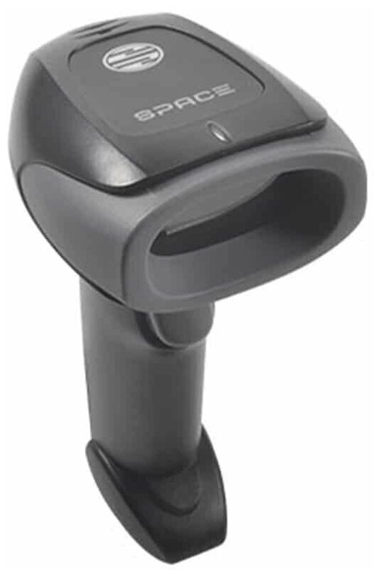 Сканер штрих-кода SPACE LITE-2D-BT ручной, беспроводной, USB (черный)
