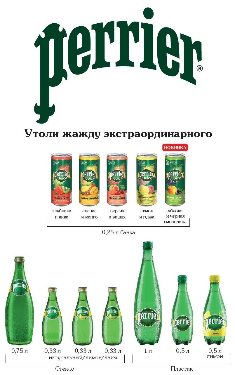 Вода Perrier / Перье 1 литр, газ, пэт, 6 шт. - фотография № 9