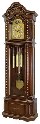 Часы напольные Columbus CR9089-PG-CH «Вишневая элегия» gold