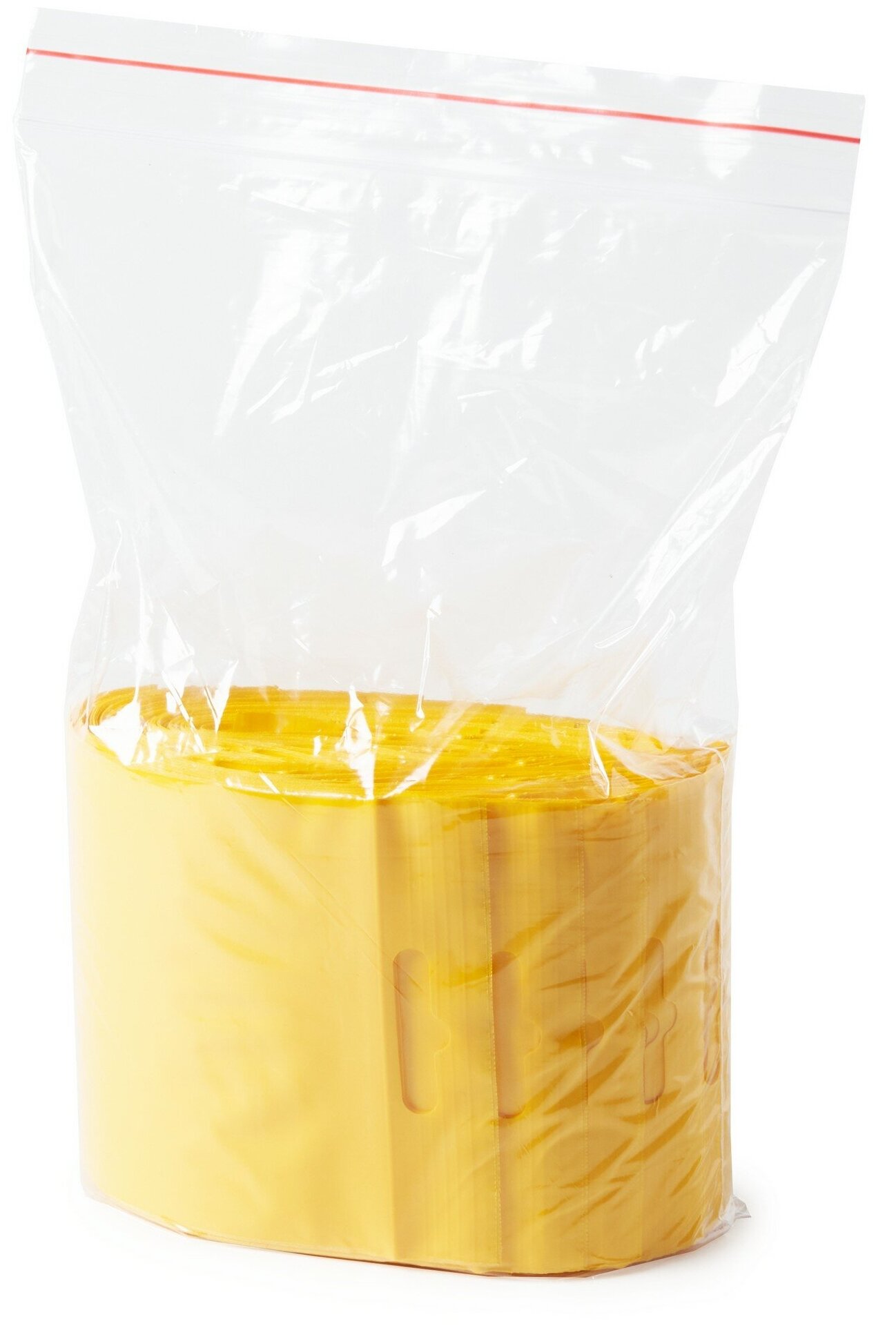 Пакет с замком Zip-Lock (Зип лок), 8х12 см, 60 мкм, с европодвесом, сверхпрочный, желтый, 50 шт. - фотография № 5