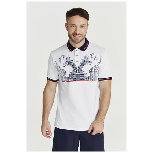 фото Рубашка поло мужская (белый) forward m13210g-ww221 m