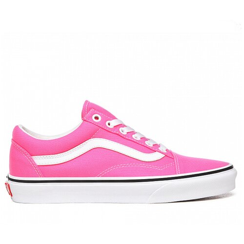 фото Кеды унисекс vans old skool neon knockout pink/true white / 40 eu