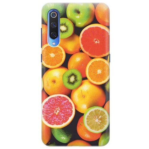 фото Ультратонкий силиконовый чехол-накладка для xiaomi mi 9 с принтом "сочные фрукты" gosso
