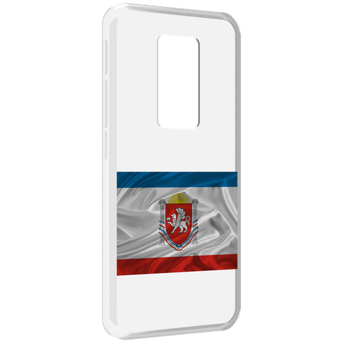 Чехол MyPads герб флаг крыма-1 для Motorola Defy 2021 задняя-панель-накладка-бампер