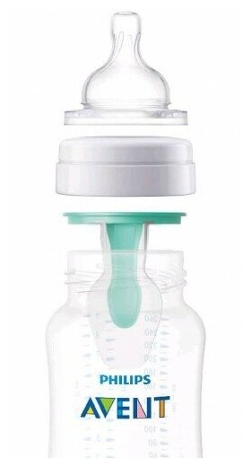 Бутылочка с клапаном AirFree (260 мл, 1мес+) Philips . Серия Anti-colic Avent