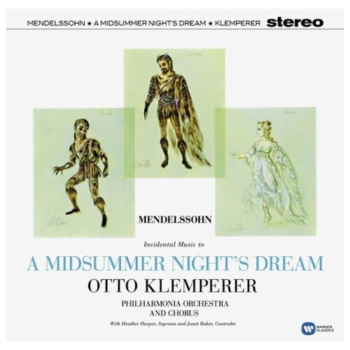 Мендельсон. Сон в летнюю ночь - Otto Klemperer - Mendelssohn: A Midsummer Night a midsummer ночная мечта экстракоррикулярное чтение libros книги kitaplar art