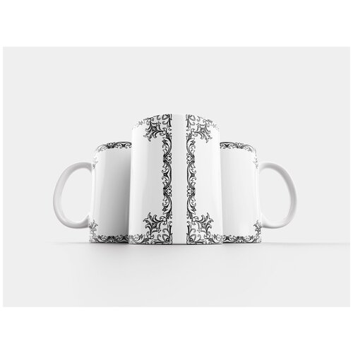 фото Кружка "декоративный, орнаментальный, цветочный" 320 мл lotsprints