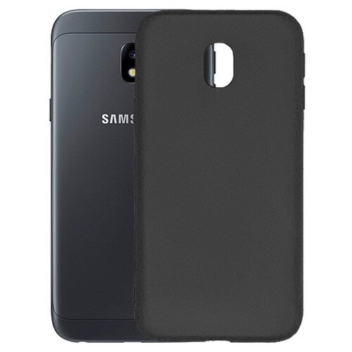 фото Матовый чехол mattecover для samsung galaxy j3 (2017) j330 силиконовый черный