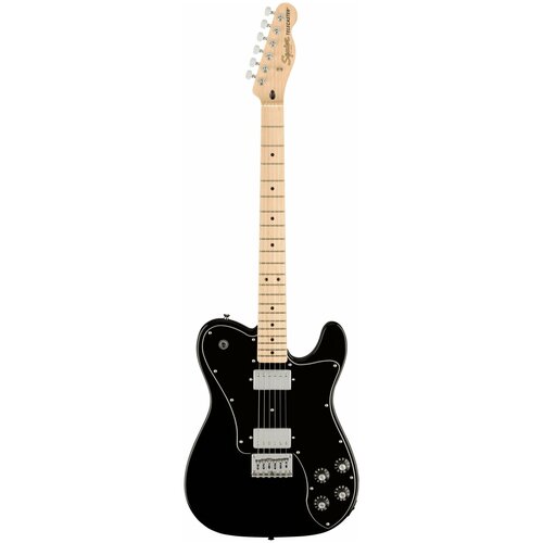  Fender Squier Affinity Telecaster Deluxe Mn Blk - электрогитара, цвет черный