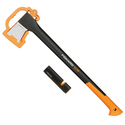 Набор FISKARS X21 + точилка черный/оранжевый fiskars точилка для топоров и ножей solid 1 026 797