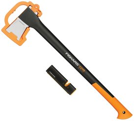 Набор FISKARS X21 + точилка черный/оранжевый