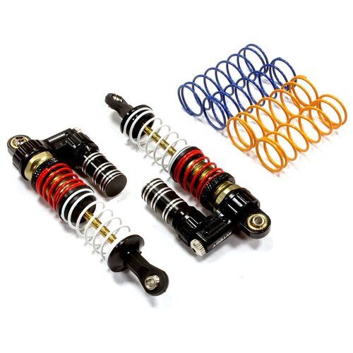 Амортизаторы (черные) 2шт L 91мм для SCX-10, Dingo, Honcho, Jeep Integy C25250BLACK