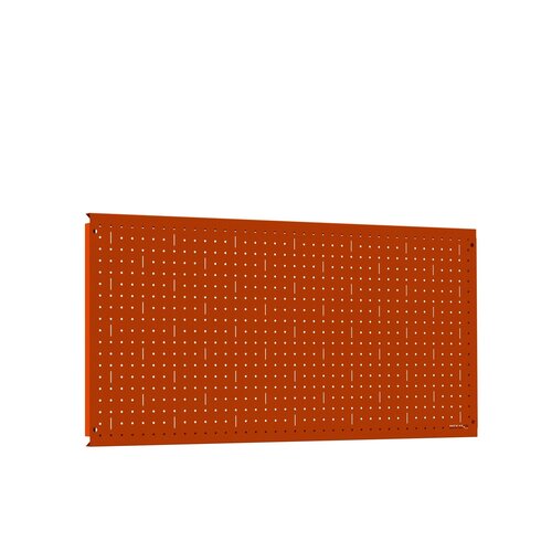 Металлическая перфопанель Metalex 600х1600 оранжевая