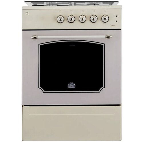 Плита газовая ARTEL APETITO 10-G ГК дух бежевая чугун ретро 1827000₽