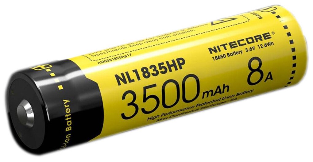 Аккумулятор Nitecore NL1835HP 18650 Li-Ion 3500mAh