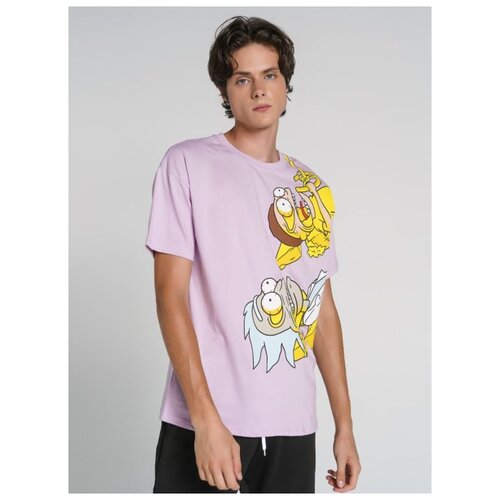 фото Футболка твое 68689 размер m, фиолетовый