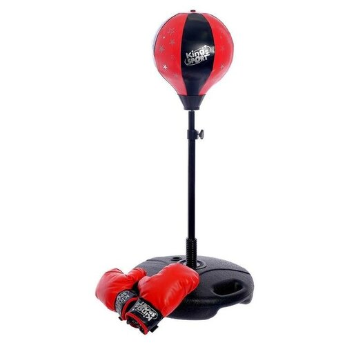 Kings Sport Набор для бокса «Нокдаун», напольная груша, перчатки, 81-120 см