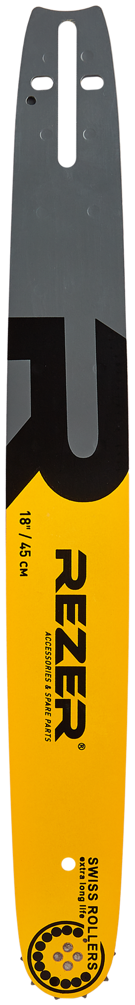 Шина для цепной пилы Rezer 455 L 8 F 18" 72 звеньев паз 1.5 мм шаг 0.325 дюйма