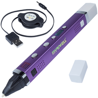 3D ручка MyRiwell RP-100C фиолетовый