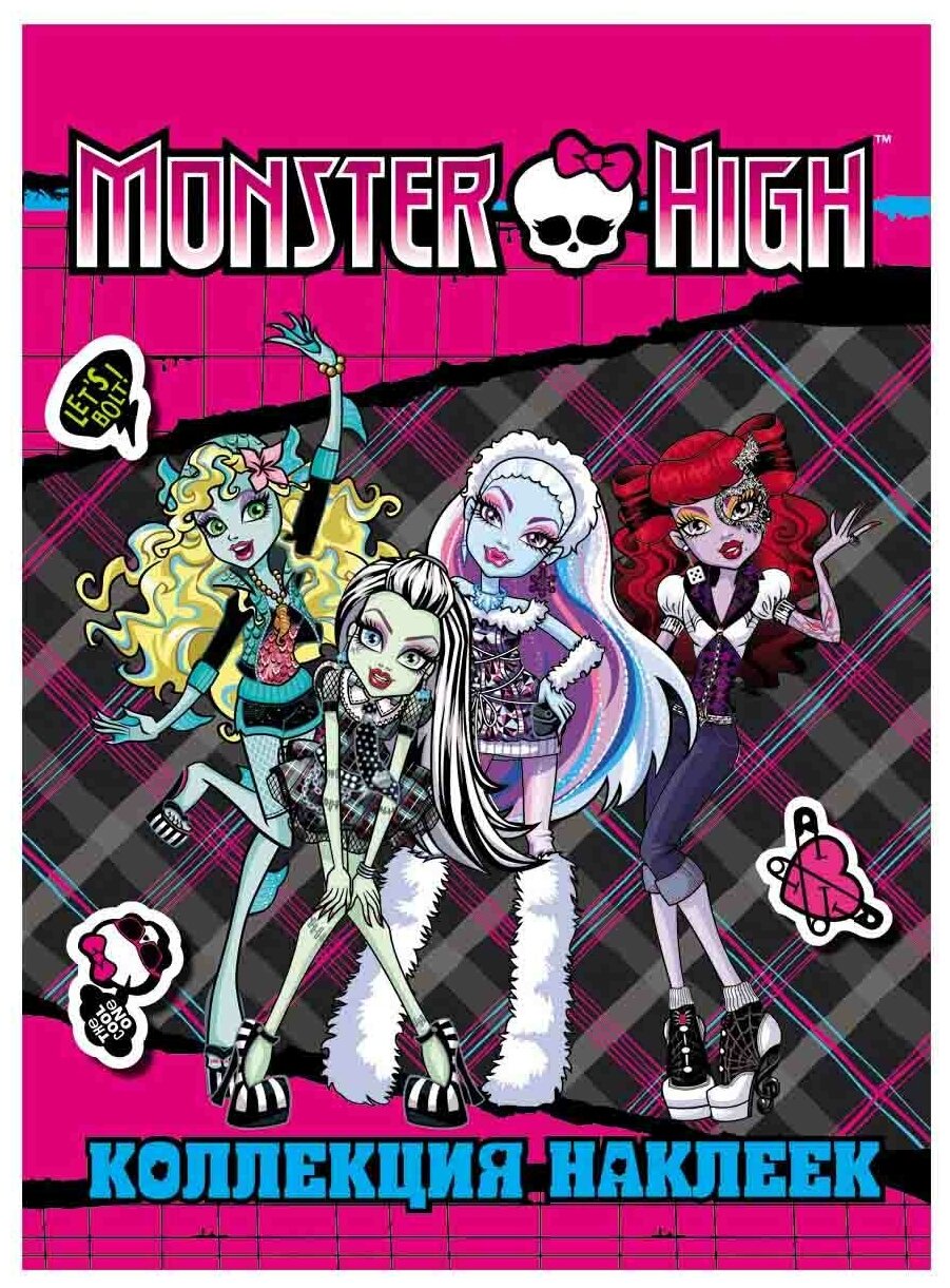 Наклейки Monster High "Коллекция наклеек" (розовая) 21253