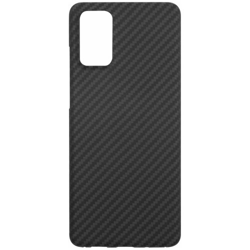фото Карбоновый чехол для samsung galaxy s20+/samsung galaxy s20 plu, barn&hollis, карбон, матовый, серый