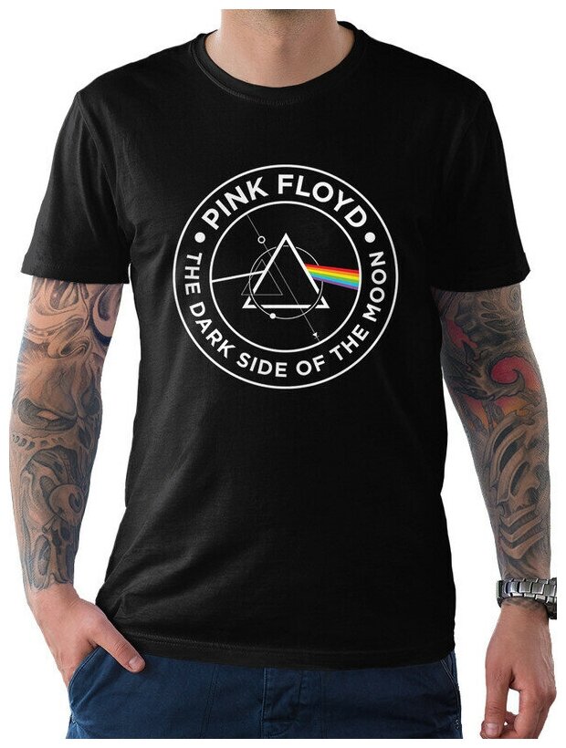 Футболка DreamShirts Pink Floyd Мужская Черная 