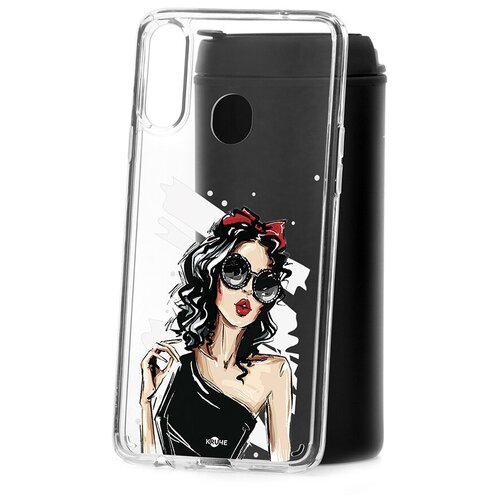 фото Чехол на samsung galaxy a30s kruche print фэшн леди кruче