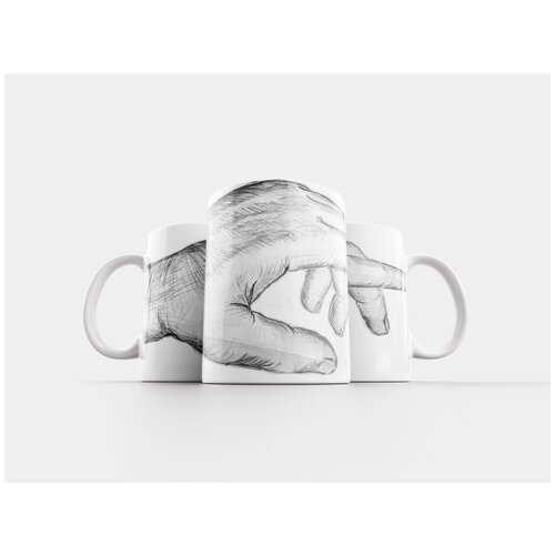 фото Кружка "рука, указывая, указательный палец" 320 мл lotsprints