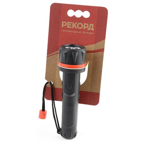 Фонарь рекорд ММ-0203 3LED BL1, 1шт