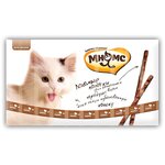 Лакомство для кошек Мнямс Лакомые палочки Индейка, ягненок 5г х 20 шт - изображение